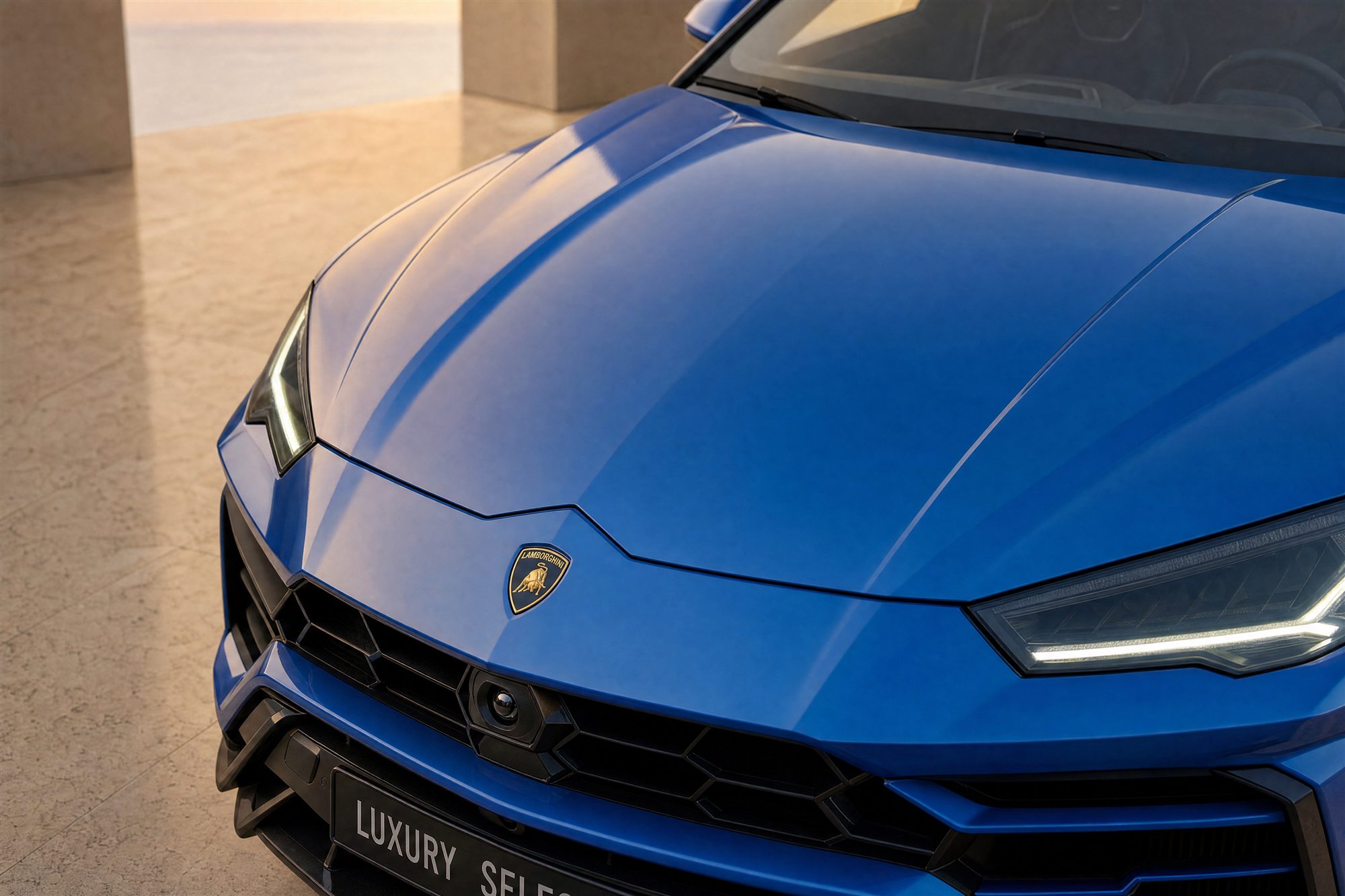 Lamborghini Urus, maska